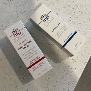 ELTA MD SUNSCREEN AND AM THERAPY MOISTURIZER